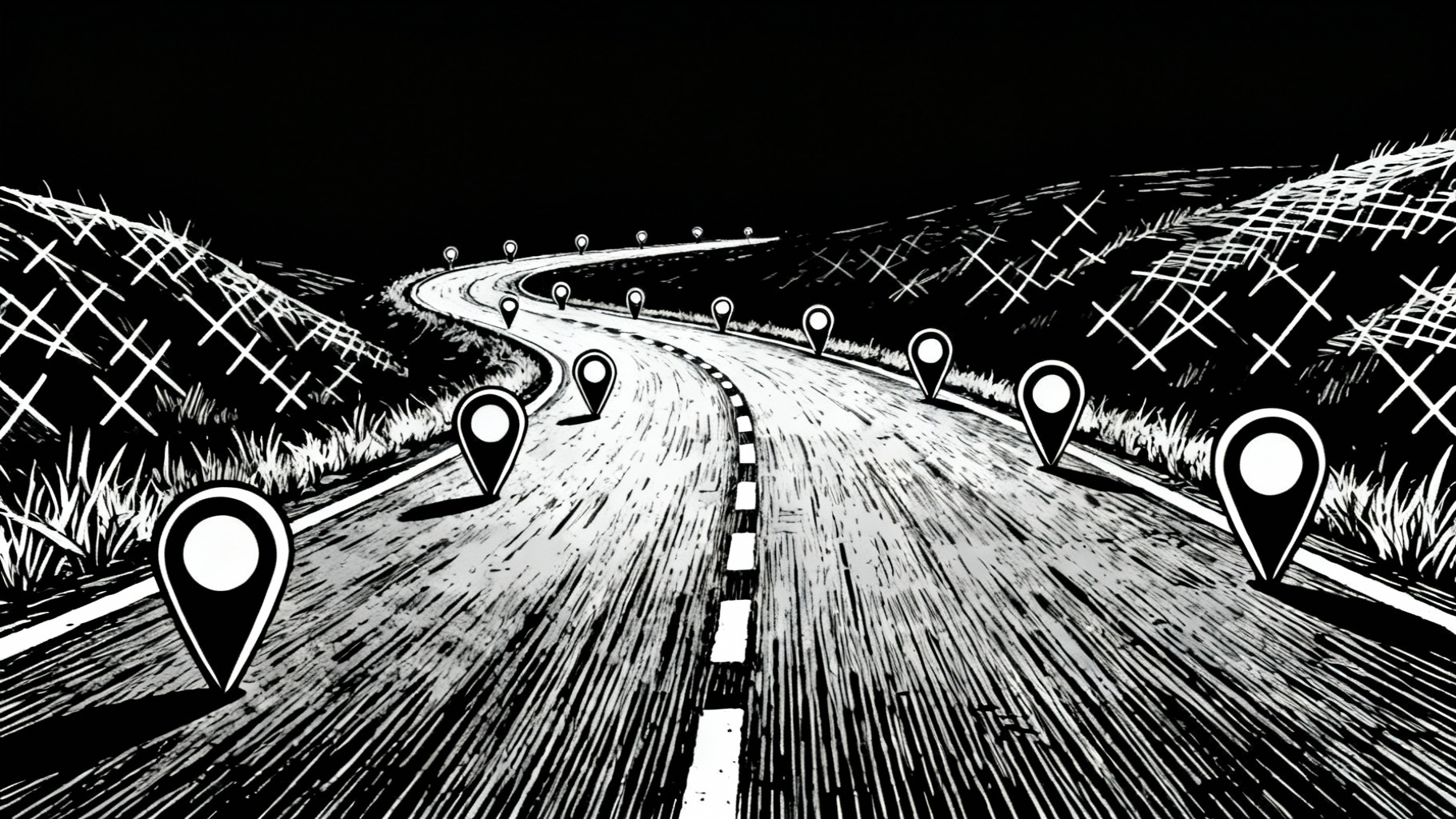 Futuristic AI and technology concept with glowing neural networks